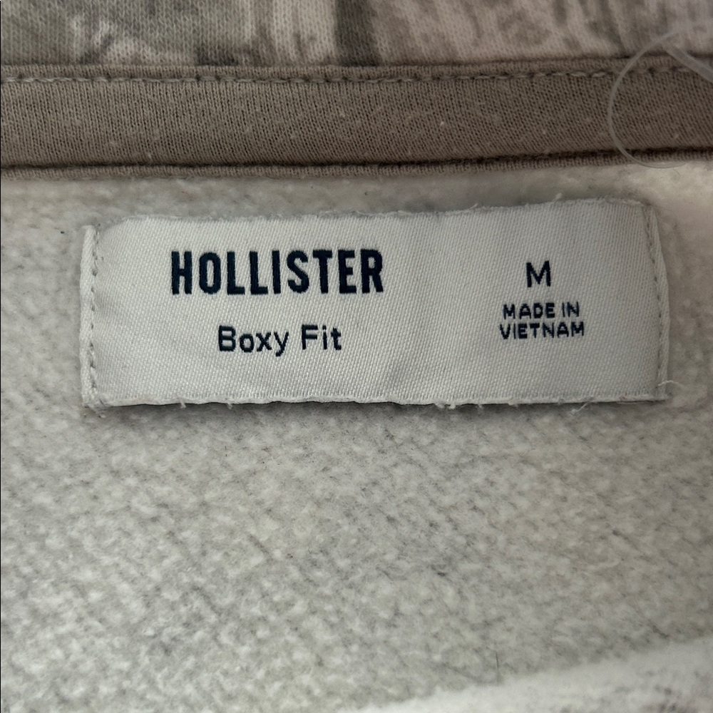 Hollister Gray Camouflage Men's Sweatshirt - Picture 3 of 3
